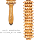 Body Back Wood Therapy Roller for Maderoterapia, Lymphatic Drainage, Cellulite - Image 5