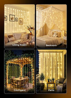 Brightown 180 LED Shower Curtain Lights, 70 Inch Warm White Fairy Lights - Image 7