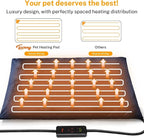 Toozey Large Pet Heating Pad, 6 Adjustable Temperature Dog Cat Heating Pad - Image 5