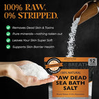 Aromasong Raw Dead Sea Salt for Soaking - Image 4