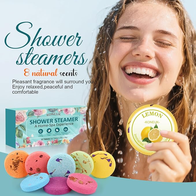 32 Pack Shower Steamers Aromatherapy Gifts - Image 6