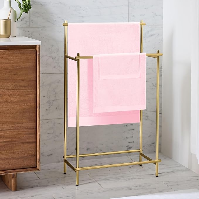 Ultra Soft 3 Pack Cotton Towel Set, Contains a Bath Towels 28x55 inch, a Hand - Image 4