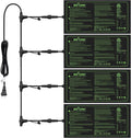 BN-LINK Seedling Heat Mat for Seed Starting 10" x 20.75", 4 Pack Daisy by BN-LINK