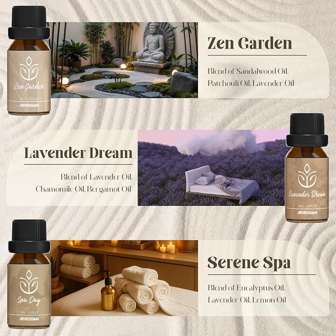 ARVIDSSON Zen Essential Oils Set, Nautal Tranquil Essential Oil - Image 3
