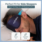 MyHalos® Sleep Mask – 3D Blackout Eye Mask - Image 6