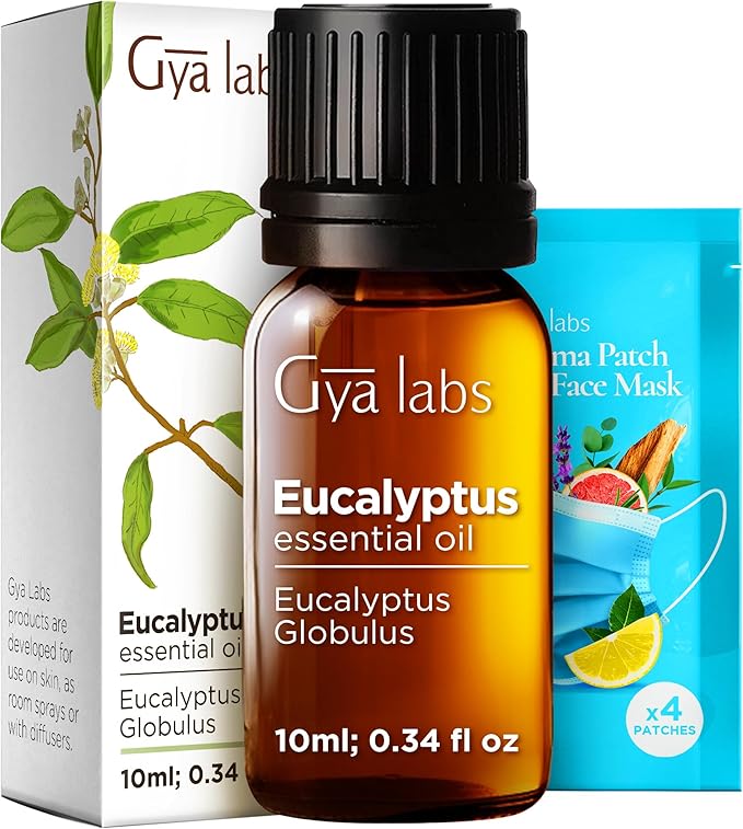 100% Pure Eucalyptus Essential Oil by GyaLabs