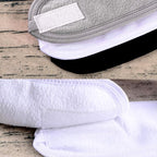 Whaline 3Pcs Spa Facial Headband Make Up Wrap Head Terry Cloth Headband - Image 3