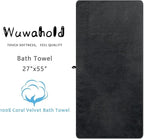 2 Pack Bath Towel Set, Waffle Bath Towel Set, Super Soft Highly Absorbent - Image 8