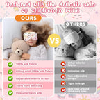 Kids Sleep Mask Eye Cover: 100% Real Natural Pure Silk Eye Mask - Image 5