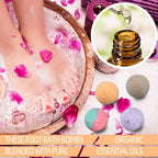 Foot Bath Bombs 12 Pack, Organic Foot Soak - Image 7