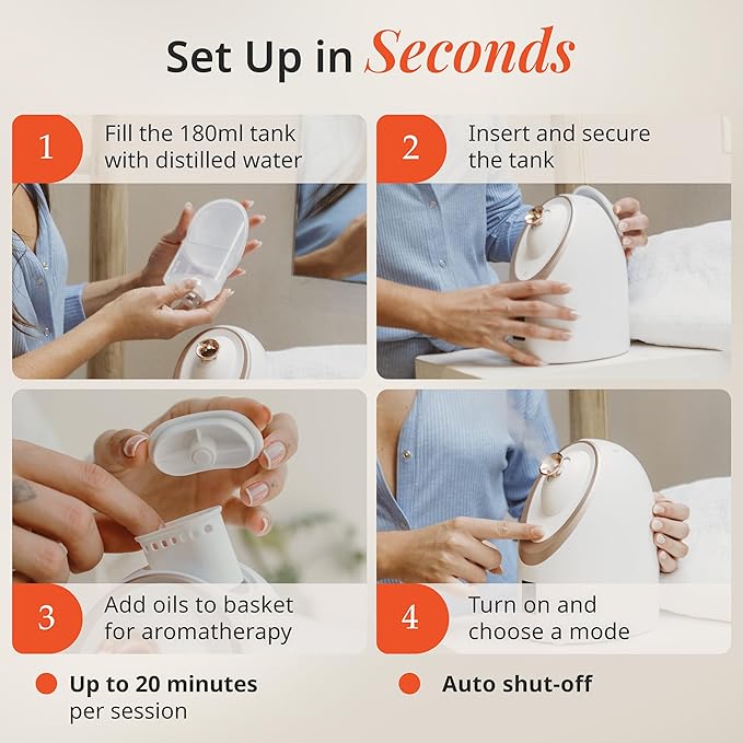 Vanity Planet Senia Hot and Cold Facial Steamer - Image 4