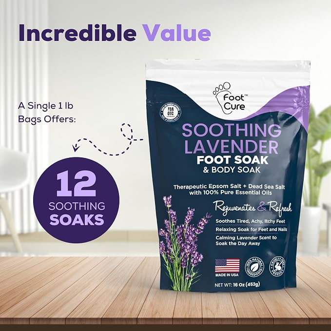 FOOT CURE Soothing Lavender Foot Spa - Image 5