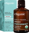 Cliganic Organic Peppermint Essential Oil by Cliganic