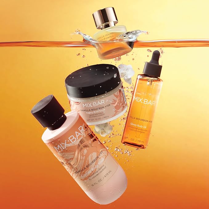 MIX:BAR Vanilla Bourbon Glowy Body Oil - Image 8