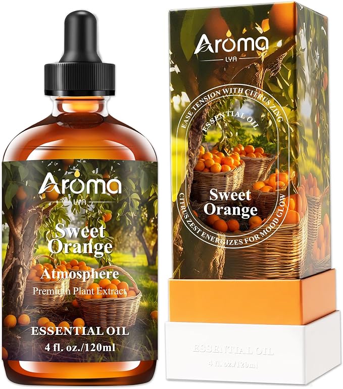 Orange Essential Oil with Premium Gift Box by Unknown