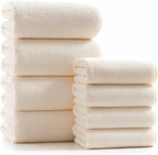 sakano Microfiber Bath Towel Set Ultra Soft Absorbent Speedy Drying Fade by Unknown