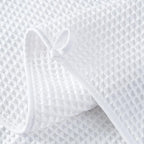 MICROFI New Microfiber Waffle Bath Towels, 2 Pieces, Fast Drying, Lint Free 430 - Image 3