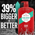 Old Spice Refreshing Body Wash for Men, High Endurance, 3X Defense, 24/7 Shower - Image 4