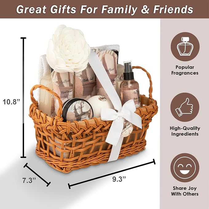 Aqua Elegante Spa Basket For Women - Image 8