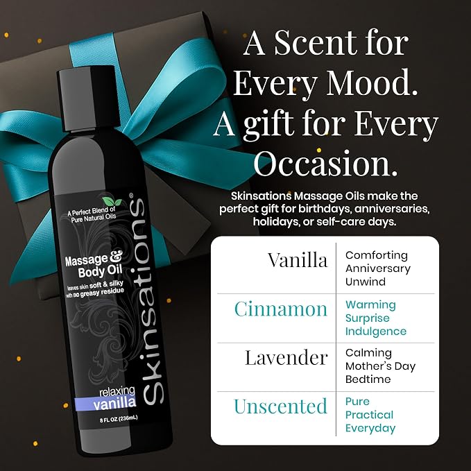Skinsations – Vanilla Massage Oil - Image 5