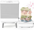 Electactic Towel Warmer for Bathroom, 35L Foldable Hot Towel Warmer Bucket by Electactic
