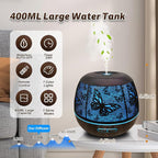 Roonbo Diffusers for Essential Oils Large Room 400ml, Essential Oil Diffuser - Image 5