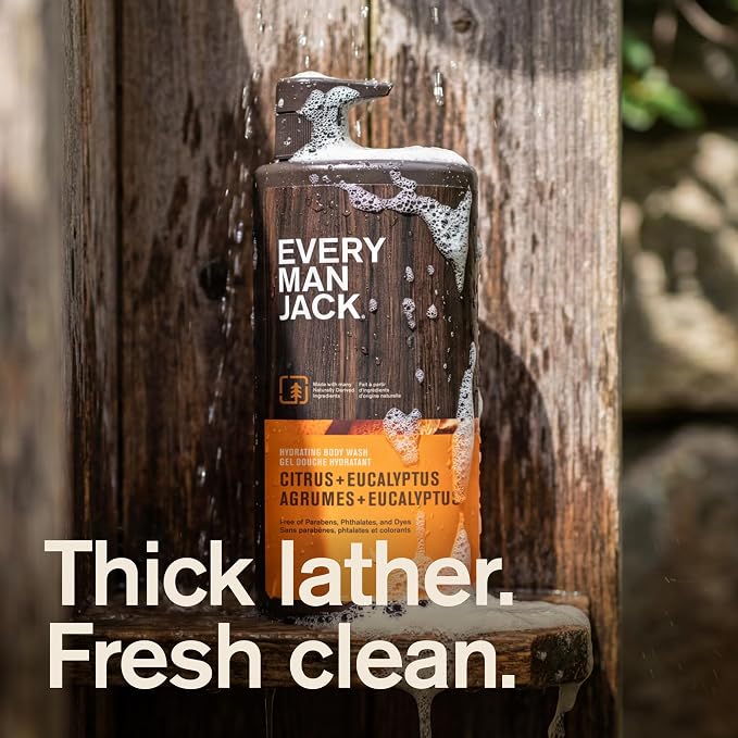 Every Man Jack Citrus + Eucalyptus Mens Body Wash - Image 2