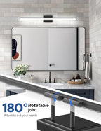 VOLISUN Modern Bathroom Vanity Light 39.4 inch, 34W Dimmable 5CCT Led Bathroom - Image 5