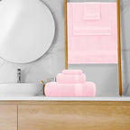 GLAMBURG Ultra Soft 8-Piece Towel Set - Image 4