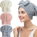 Jseng 3Packs Microfiber Hair Towel by Jseng
