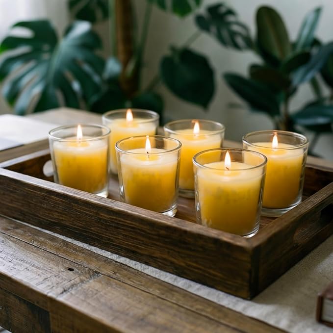 Aroma Naturals Ambiance 6 Count Votive Candles - Image 4