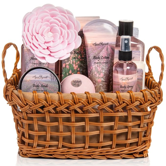 Aqua Elegante Spa Basket For Women by AquaElegante