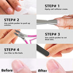 Professional Cuticle Trimmer Nail Cuticle Cutter Stainless Steel Cuticle Nippers - Image 3