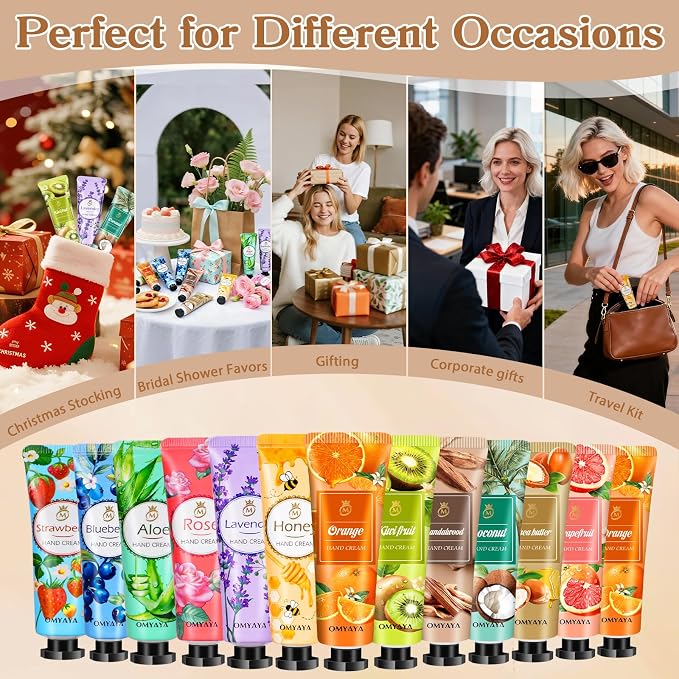 96 Pack Mini Hand Lotion Bulk, Hand Lotion Travel Size, Hand Cream Bulk Gifts - Image 6
