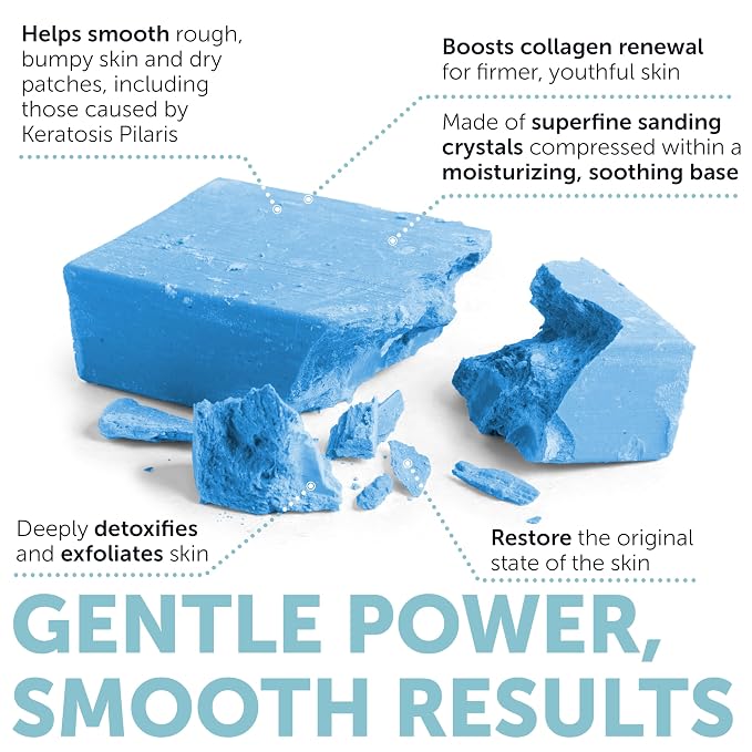 Body Soap for Keratosis Pilaris | Exfoliating Soap Scrub - Image 3