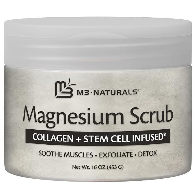 Magnesium Body Scrub for Sore Muscles, Exfoliation & Relaxation | Calming & - Image 7