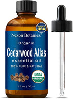 Organic Cedarwood Essential Oil 30 ml by NexonBotanics