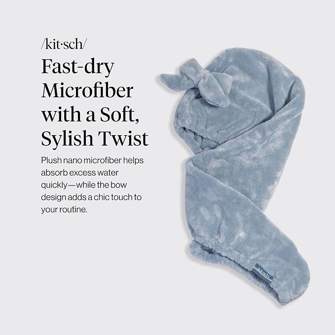 Kitsch Plush Microfiber Hair Towel Wrap - Image 2