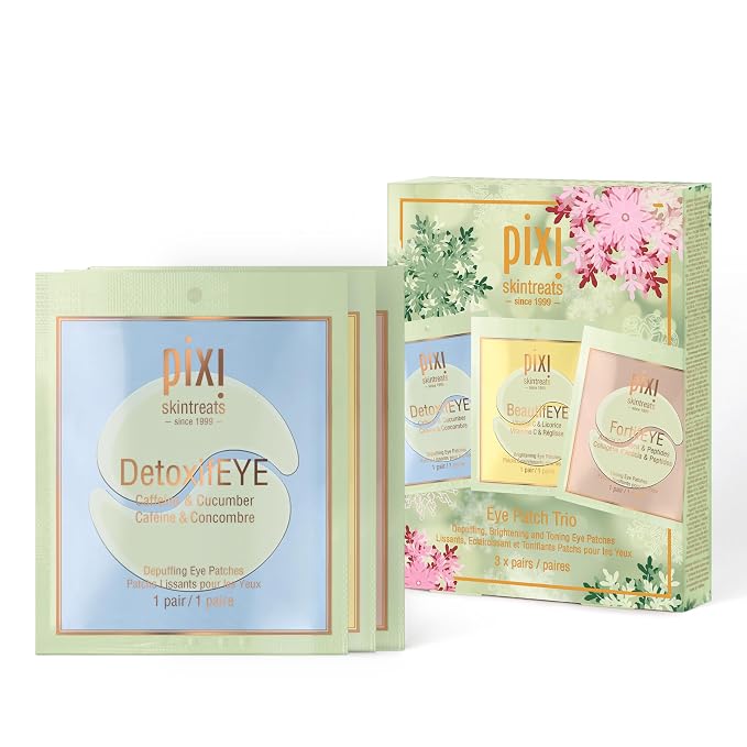 Pixi Beauty Holiday Eye Patch Trio | 3 Single Use Eye Patches by PixiBeautyUS