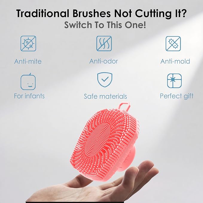 RamPula Face Scrubber, Silicone Exfoliating Brush - Image 4