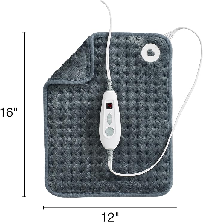 Brookstone Herringbone Portable Heating Pad - Image 6