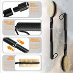 Gobiteli Back Scrubber with Soft and Stiff Bristles - Image 2