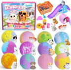 Kids Bath Bombs with Surprise Inside, Dog & Cat Toys Pretend Playset, Bubble - Image 8