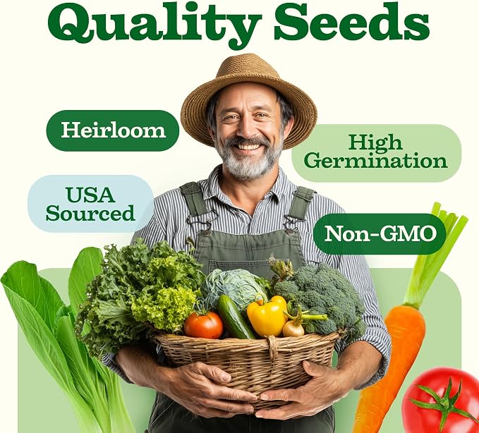 32 Heirloom Vegetable and Fruit Seeds - Image 2