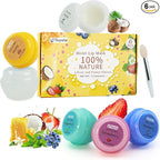 6 Pack Cute Lip Mask Sleeping Overnight by yopela