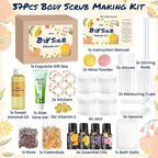 TSVATE Body Scrub Making Kit- Make Your Own Salt Body Scrub, Salt Scrub - Image 2