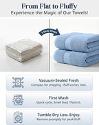 LANE LINEN 100% Cotton Bath Towels 6 Piece Set - Image 3
