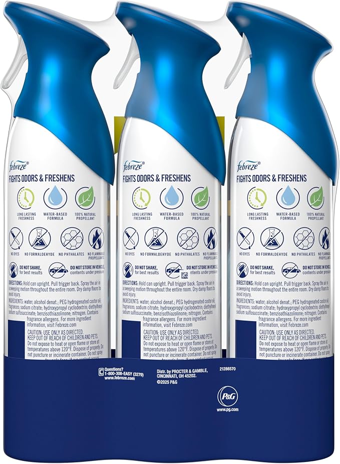 Febreze Air Mist, Luxe Air Freshener Spray, Odor Fighting Room Spray, Deodorizer - Image 13