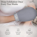 Exfoliating glove for Shower & Exfoliating body scrubber – 100% Vegan Viscose - Image 6