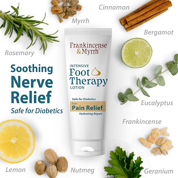 Frankincense & Myrrh Foot Pain Relief Cream - Image 4